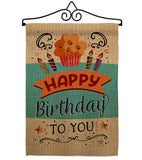 Birthday to You - Party & Celebration Special Occasion Vertical Impressions Decorative Flags HG192197 Made In USA