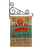 Birthday to You - Party & Celebration Special Occasion Vertical Impressions Decorative Flags HG192197 Made In USA