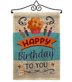 Birthday to You - Party & Celebration Special Occasion Vertical Impressions Decorative Flags HG192197 Made In USA