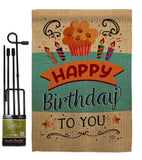 Birthday to You - Party & Celebration Special Occasion Vertical Impressions Decorative Flags HG192197 Made In USA