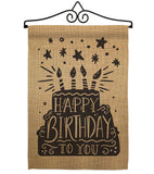 Happy Birthday to You - Party & Celebration Special Occasion Vertical Impressions Decorative Flags HG192223 Made In USA