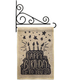 Happy Birthday to You - Party & Celebration Special Occasion Vertical Impressions Decorative Flags HG192223 Made In USA