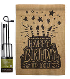 Happy Birthday to You - Party & Celebration Special Occasion Vertical Impressions Decorative Flags HG192223 Made In USA