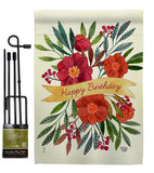 Happy Birthday - Party & Celebration Special Occasion Vertical Impressions Decorative Flags HG192449 Made In USA