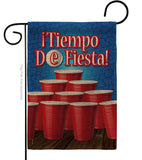 ¡Tiempo de Fiesta! - Party & Celebration Special Occasion Vertical Impressions Decorative Flags HG120031 Made In USA