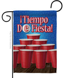 ¡Tiempo de Fiesta! - Party & Celebration Special Occasion Vertical Impressions Decorative Flags HG120031 Made In USA