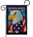 Freedom Eagle - Patriotic Americana Vertical Impressions Decorative Flags HG111051 Imported
