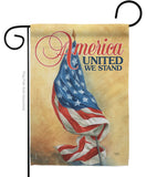 America United - Patriotic Americana Vertical Impressions Decorative Flags HG111061 Made In USA
