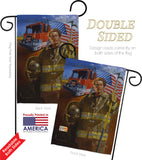 Homeguard - Patriotic Americana Vertical Impressions Decorative Flags HG111076 Made In USA