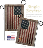 Pledge of Allegiance - Patriotic Americana Vertical Impressions Decorative Flags HG111091 Made In USA