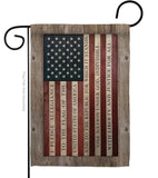 Pledge of Allegiance - Patriotic Americana Vertical Impressions Decorative Flags HG111091 Made In USA