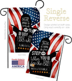 Faith is Taking MLK - Patriotic Americana Vertical Impressions Decorative Flags HG111094 Made In USA