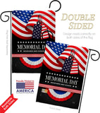 Remember Memorial Day - Patriotic Americana Vertical Impressions Decorative Flags HG111096 Made In USA