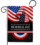 Remember Memorial Day - Patriotic Americana Vertical Impressions Decorative Flags HG111096 Made In USA