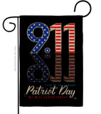 September 11 - Patriotic Americana Vertical Impressions Decorative Flags HG111102 Made In USA