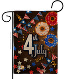 4th July - Patriotic Americana Vertical Impressions Decorative Flags HG137203 Made In USA