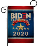 Biden 2020 President - Patriotic Americana Vertical Impressions Decorative Flags HG170076 Made In USA