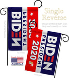 2020 Joe Biden - Patriotic Americana Vertical Impressions Decorative Flags HG170078 Made In USA