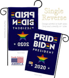 2020 Biden President - Patriotic Americana Vertical Impressions Decorative Flags HG170080 Made In USA