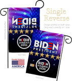 Biden Harris - Patriotic Americana Vertical Impressions Decorative Flags HG170126 Made In USA