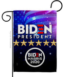 Biden Harris - Patriotic Americana Vertical Impressions Decorative Flags HG170126 Made In USA