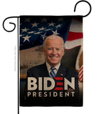 Biden President 2020 - Patriotic Americana Vertical Impressions Decorative Flags HG170136 Made In USA