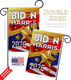 Biden Harris 2020 - Patriotic Americana Vertical Impressions Decorative Flags HG170141 Made In USA