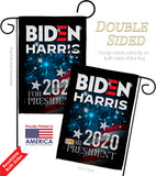 Biden for President - Patriotic Americana Vertical Impressions Decorative Flags HG170142 Made In USA