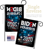 Biden for President - Patriotic Americana Vertical Impressions Decorative Flags HG170142 Made In USA