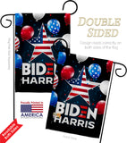 Biden Harris - Patriotic Americana Vertical Impressions Decorative Flags HG170143 Made In USA