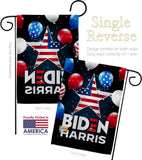 Biden Harris - Patriotic Americana Vertical Impressions Decorative Flags HG170143 Made In USA