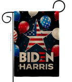 Biden Harris - Patriotic Americana Vertical Impressions Decorative Flags HG170143 Made In USA