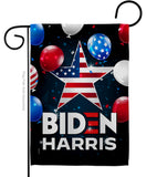 Biden Harris - Patriotic Americana Vertical Impressions Decorative Flags HG170143 Made In USA