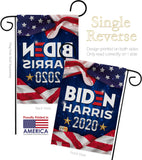 US Biden Harris - Patriotic Americana Vertical Impressions Decorative Flags HG170145 Made In USA