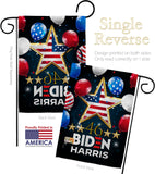 46 Biden Harris - Patriotic Americana Vertical Impressions Decorative Flags HG170158 Made In USA