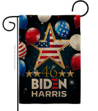 46 Biden Harris - Patriotic Americana Vertical Impressions Decorative Flags HG170158 Made In USA