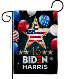 46 Biden Harris - Patriotic Americana Vertical Impressions Decorative Flags HG170158 Made In USA