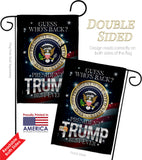 President Trump Best Ever - Patriotic Americana Vertical Impressions Decorative Flags HG170178 Made In USA