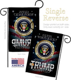 President Trump Best Ever - Patriotic Americana Vertical Impressions Decorative Flags HG170178 Made In USA