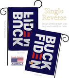 Buck Finden - Patriotic Americana Vertical Impressions Decorative Flags HG170205 Made In USA