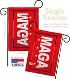 MAGA - Patriotic Americana Vertical Impressions Decorative Flags HG170226 Made In USA