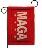 MAGA - Patriotic Americana Vertical Impressions Decorative Flags HG170226 Made In USA