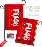 FU 46 - Patriotic Americana Vertical Impressions Decorative Flags HG170230 Made In USA