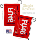 FU 46 - Patriotic Americana Vertical Impressions Decorative Flags HG170230 Made In USA