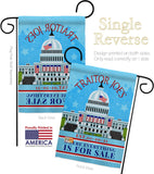 Traitor Joe's - Patriotic Americana Vertical Impressions Decorative Flags HG170250 Made In USA