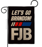 FJB Go Brandon - Patriotic Americana Vertical Impressions Decorative Flags HG170256 Made In USA