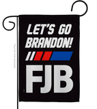 FJB Go Brandon - Patriotic Americana Vertical Impressions Decorative Flags HG170256 Made In USA