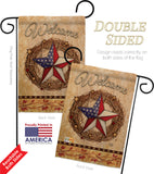 Welcome American Pride Reef - Patriotic Americana Vertical Impressions Decorative Flags HG191212 Made In USA