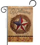 Welcome American Pride Reef - Patriotic Americana Vertical Impressions Decorative Flags HG191212 Made In USA