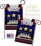 Keep America Great Trump - Patriotic Americana Vertical Impressions Decorative Flags HG192179 Made In USA